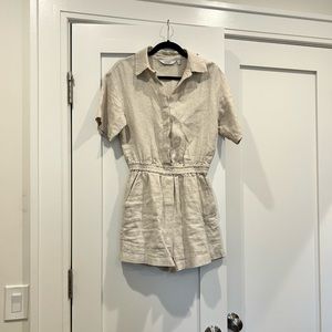 & Other Stories linen romper
